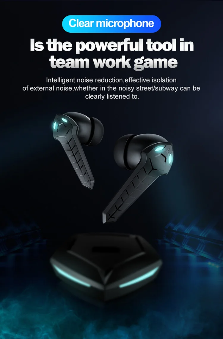 Hot Original N35 Tws Gaming Headset Waterproof Tws Earbuds Wireless ...