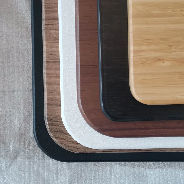 Modern Design Wood MDF Countertops High-Pressure Laminate Vanity & Table Tops Scratch-Resistant & Durable for Standing Desk