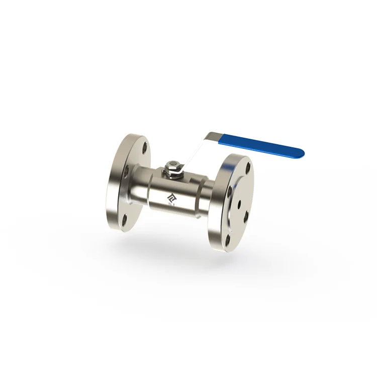 High Pressure One Piece galvanized Gas Flange Ball Valve