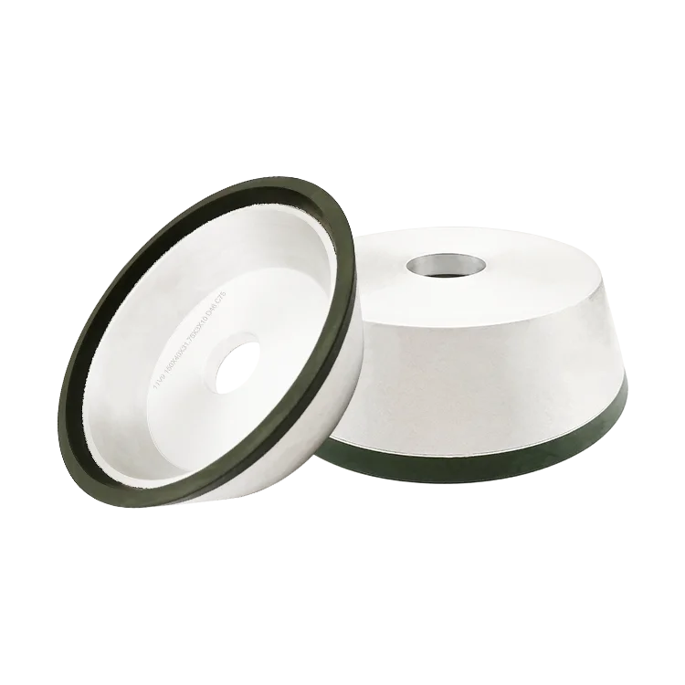 1A1 1V1 1F1 4A2 6A2 11A2 12A2 11V9 12V9 Resin Bond Diamond/CBN 45 Degree Grinding Wheel Chain Saw Sharpening CBN Wheels