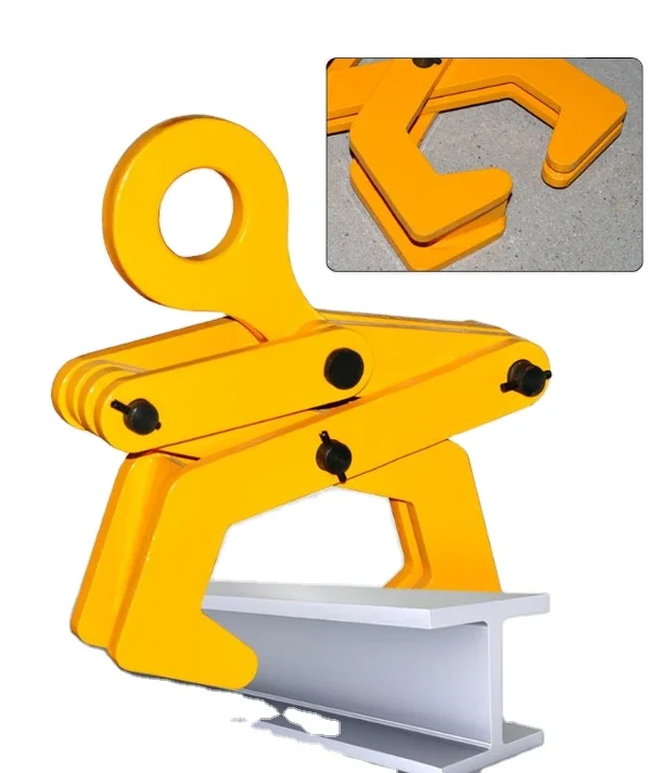 Many Specifications Series  Steel Plate Slab Lifting Clamp Horizontal Plate Lifting Clamp with Factory Wholesale Price