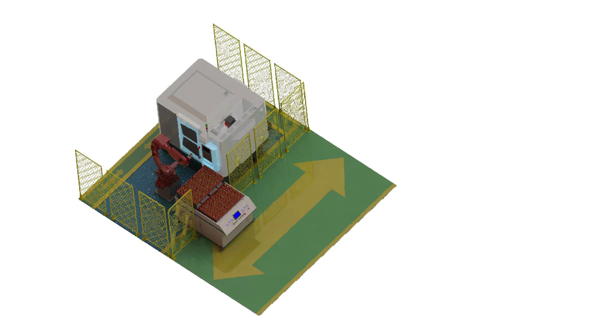 Robot Automatic Loading And Unloading Unit - Buy Robot Automatic ... image.