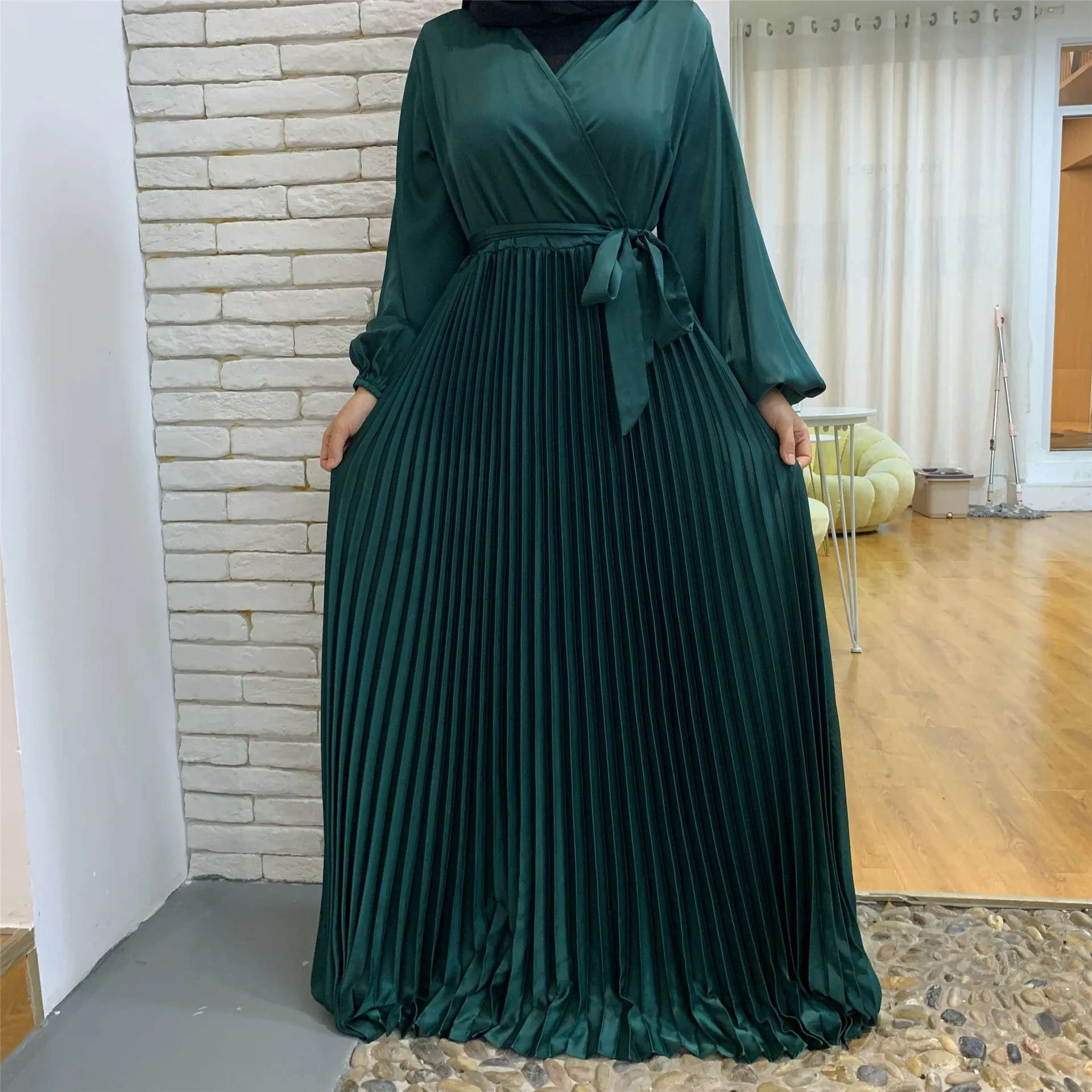 2021 Hijab Abaya Women Muslim Dress 