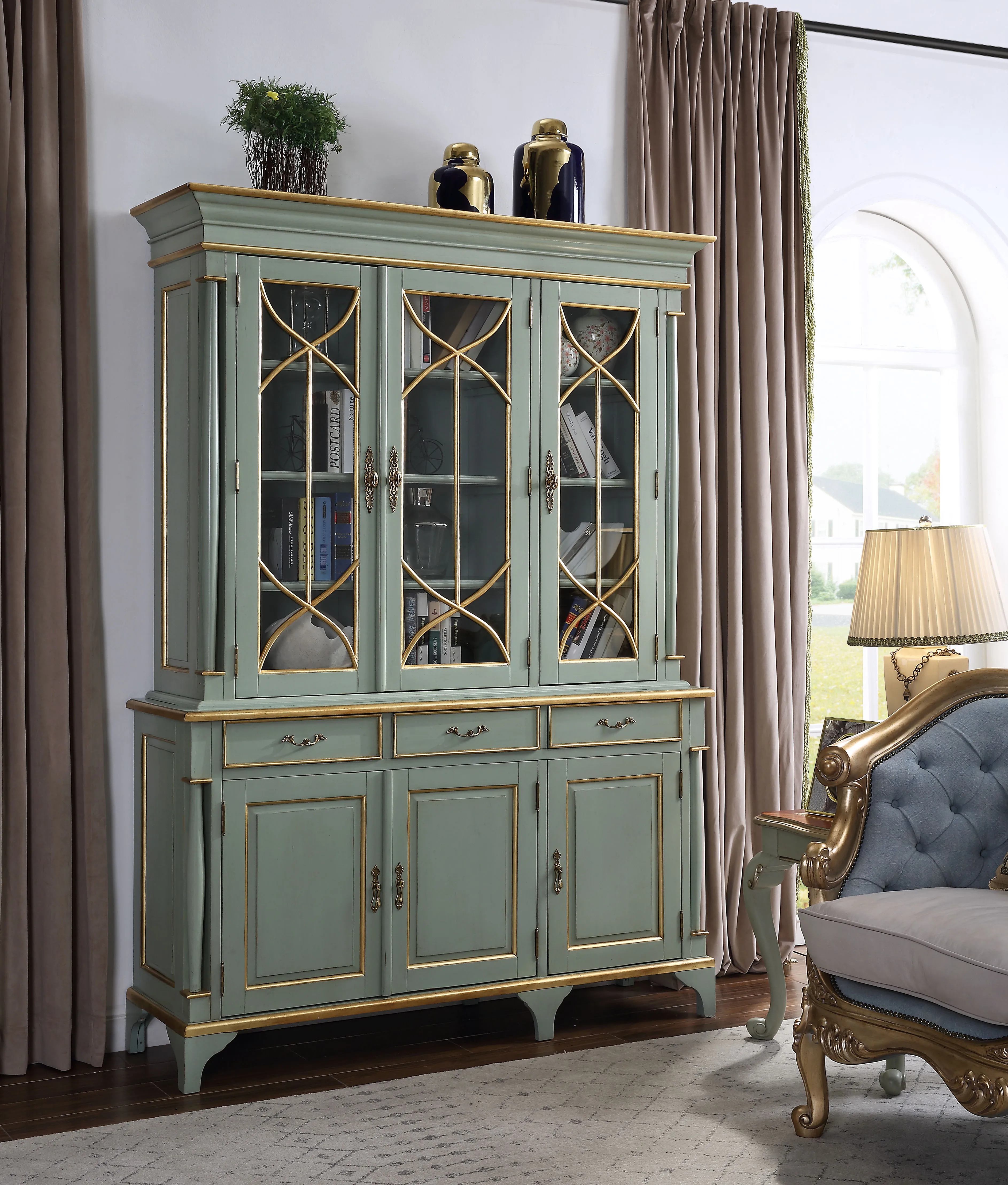 Гудвин из дерева для домашнего использования Шкафы для гостиной прочая мебель для гостиной гостиная сервант GGC01-03