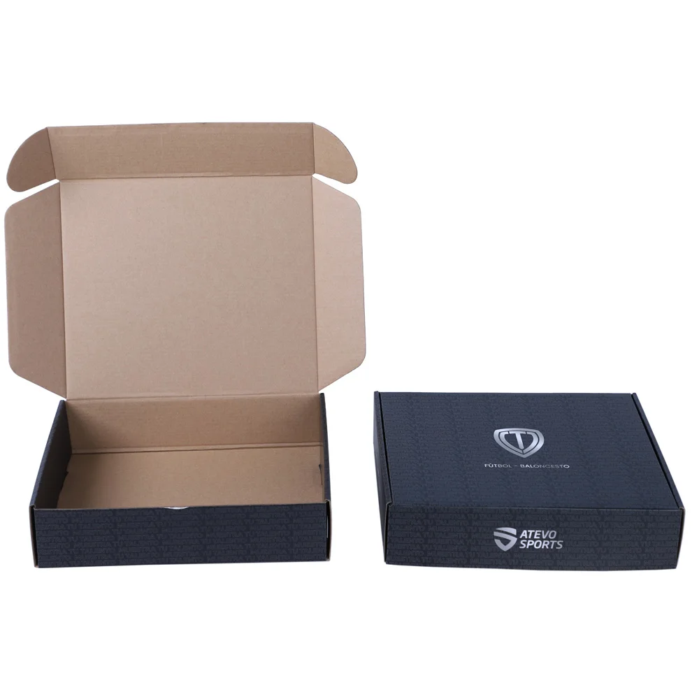 12X10X4 Customized Product Packaging Gold Metallic Shipping Tear Off Easy Book Small Envelope Kraft Mailer Box for Headband
