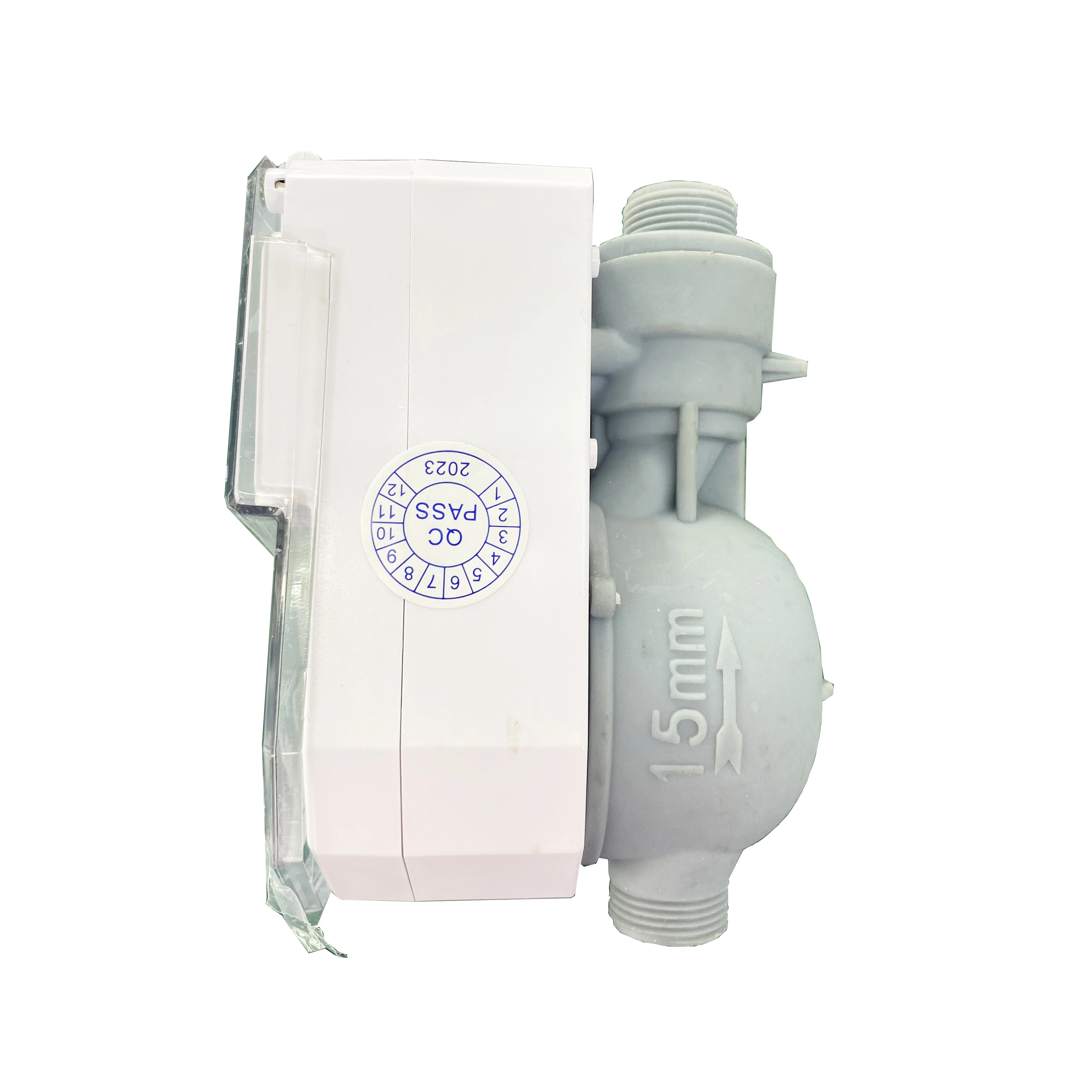 STS Integrated Keypad Smart Water Meter with Free Vending Software and 2 Years Warranty IP68 Brass Material