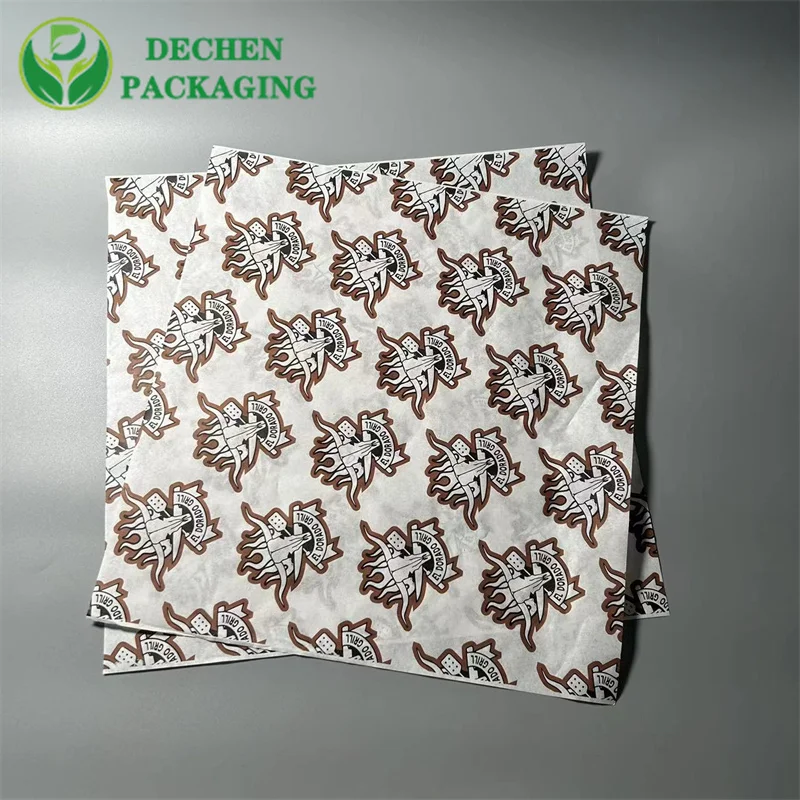 Food Packaging Suppliers Near Me Custom Sandwich Wrap Paper Shawarma