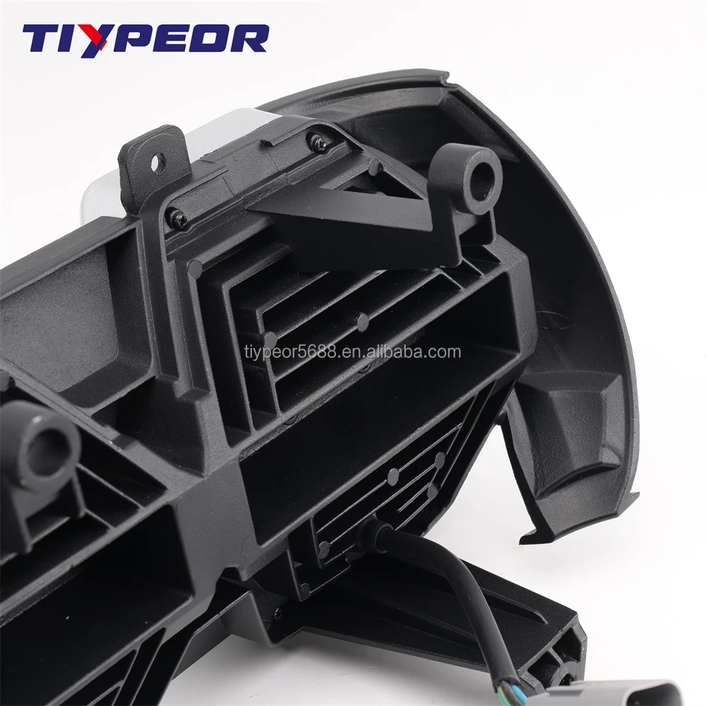 product tiypeor emark dot approved dual led drl sealed beam headlight moto headlamp drl for harley motorcycle road glide 2015 2023-8