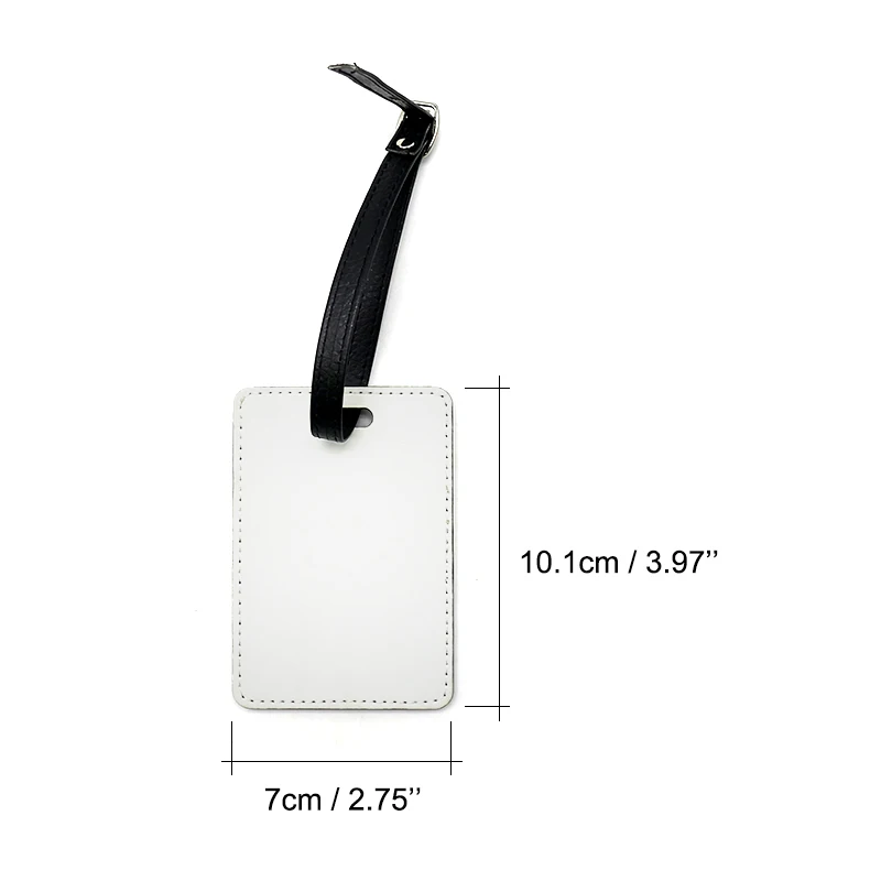 Heat Transfer Custom Design Printable Blank Pu Leather Sublimation