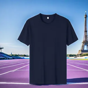 2026 Men's Gym T-Shirt Hydrophobic Neck Sweatproof Undershirt Anti-Dirt & Oil Stain Proof Hydrophobic Tee Top With 5 Colors