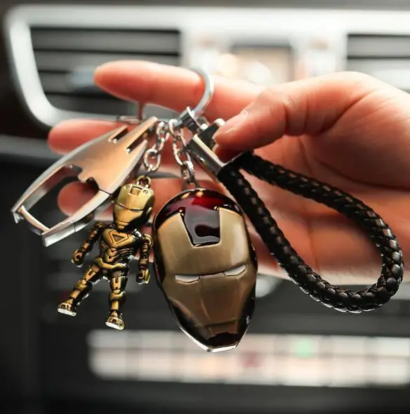Captain America Shield Marvel Keychain Avengers Iron Man Quake Hammer Keychain Gift Giveaway