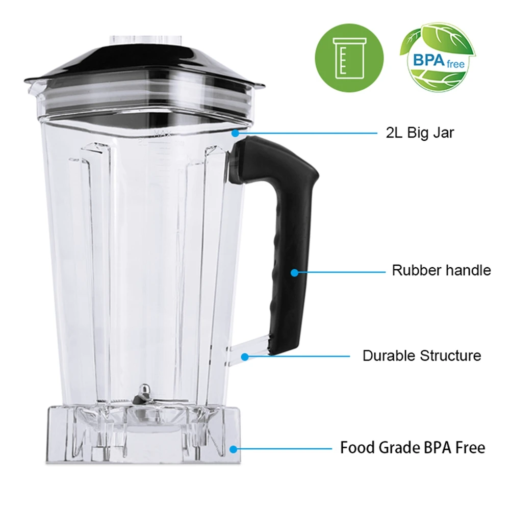 BioloMix Digital BPA FREE 2L Automatic Program Professional