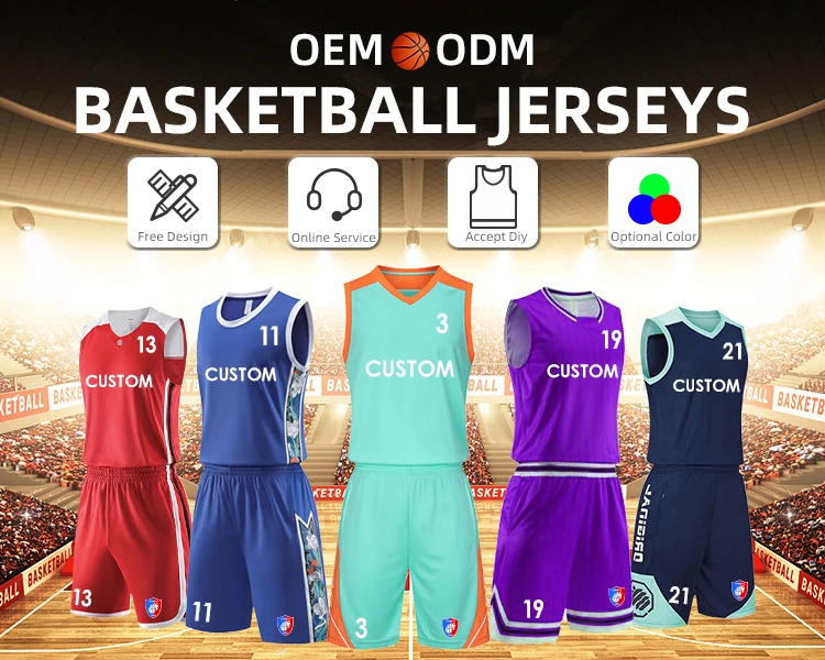 Latest Design High Quality Custom Quick Dry Basketball Uniform Basketball Sweat Suit Clothes Polyest