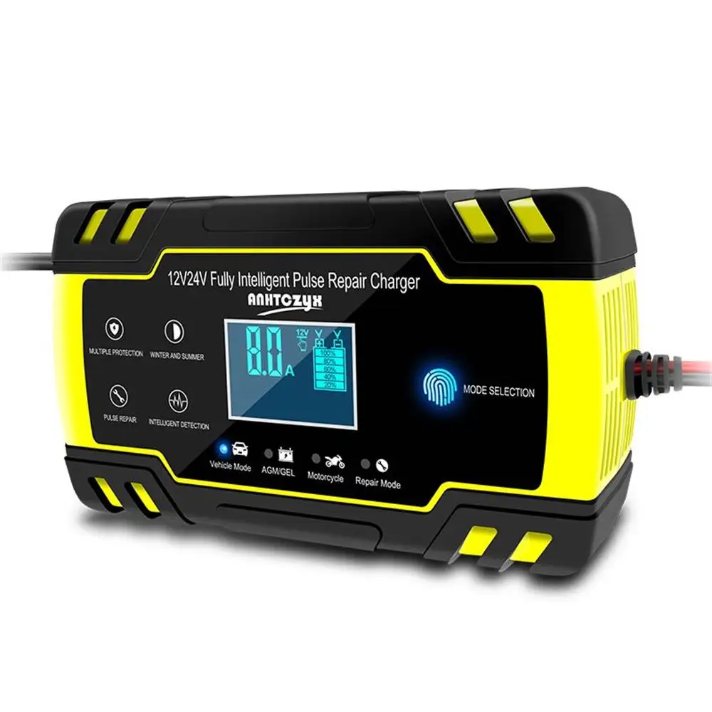 Efast 12v 24v Battery Charger For Car Boat Motorcycle Pulse Repair