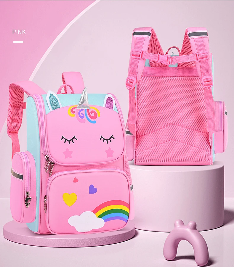 2023 School Bags New Fashion Cartoon Mochila Escolar Unicorn Children's ...