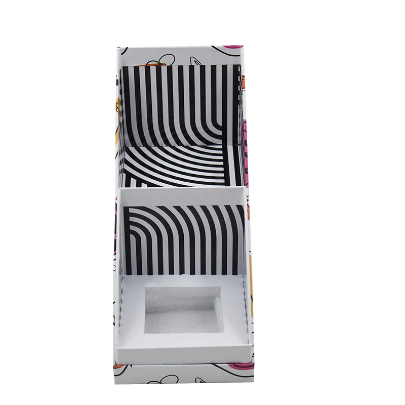 Premium Custom Printed Square Rigid Gift Box with Sponge Insert for Luxury Packaging