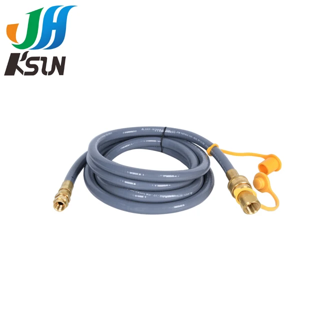 Low Pressure Natural Gas Hose with Quick Connector for Grill and Heater