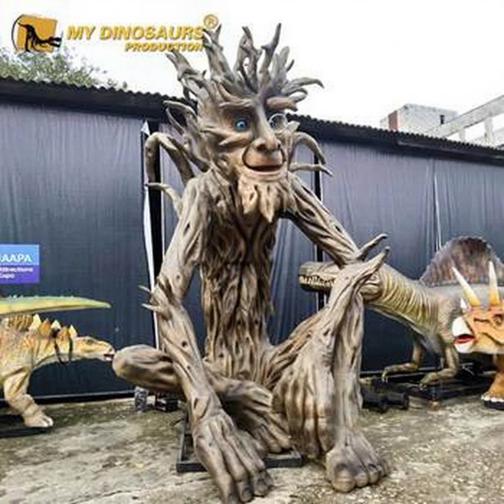 My Dino Theme Park Prop Animated Animatronic Funny Talking Tree