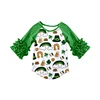 St.Patrick Ruffle Raglan Tee