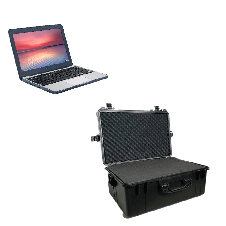 Boîtier personnalisé étanche, coque rigide pour boîte de protection électronique avec mousse