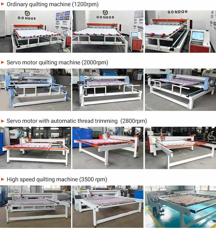 Mattress Fabric Covering Blanket Make Industry Ultrasonic Servo Motor Machine Head Moved