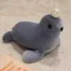 Grey Sea Lion Doll