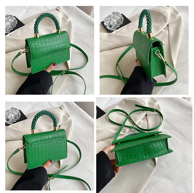 2023 Fashion Trends | Mini Tote Croco Flap Handbag – TGC FASHION