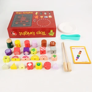 2026 New Products Factory Direct Sale Barbecued Every Family Sort String Music Best-selling Wood Toys for  Boys and Girls