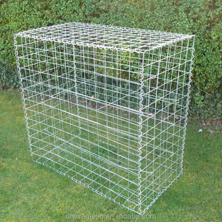 2m X 1m X 1m Galvanized Gabion Box