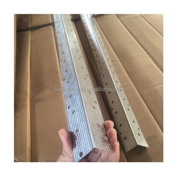 Steel Channel Perforated Wall Angle 1 1/4inch 25Ga Drywall Corner Bead