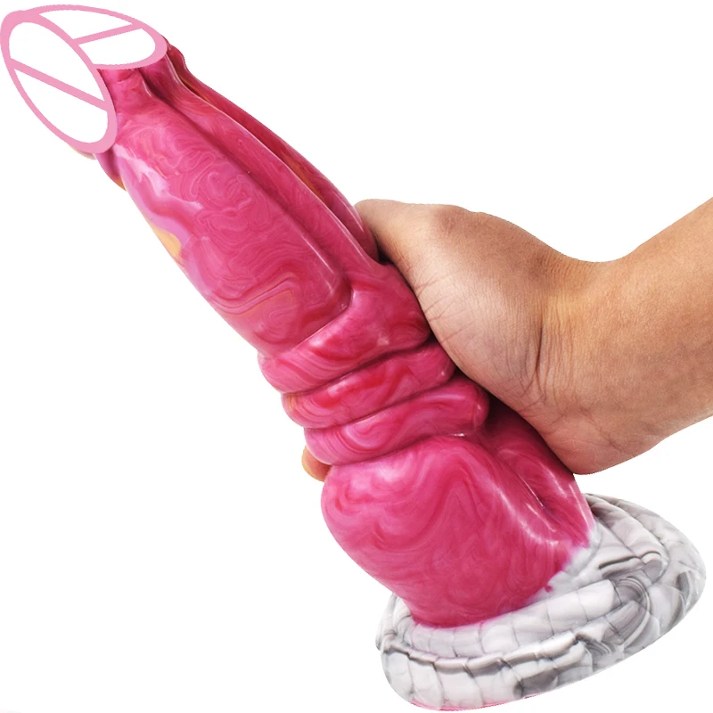 Professional Cheap YOCY-2112 Penis Massager Machine Monster Dildo Adult Gory Color Sex Toy Women G-spot  Adult Toys for Men Sex