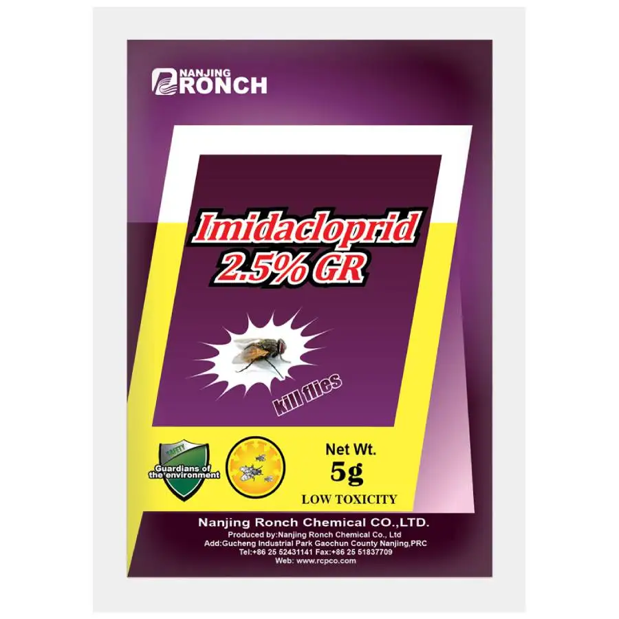 High quality insecticide imidacloprid 2.5%GR with factory price