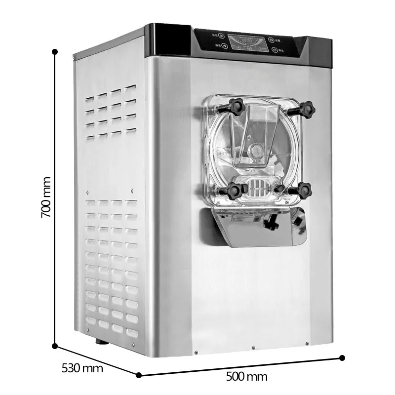 Hard Ice Cream Machine Vertical Automatic Commercial Yogurt Ice Cream Making Gelato Machine Ice Cream Makers for Business