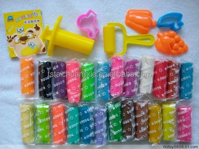 Automatic Modeling Clay Play Dough Extruder Plasticine Filling Making Packing Machine