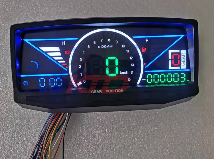CGL125 Digital Dashboard Panel Motorcycle Speedometer Tachometer Electronic Instrument Gauge Meter Velocimetro Tacometro