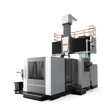 China RIFA Dynamic Beam Gantry Boring Milling Machining CNC 5-Axis RFMP4026MBR Fanuc Siemens Control System Machining Center