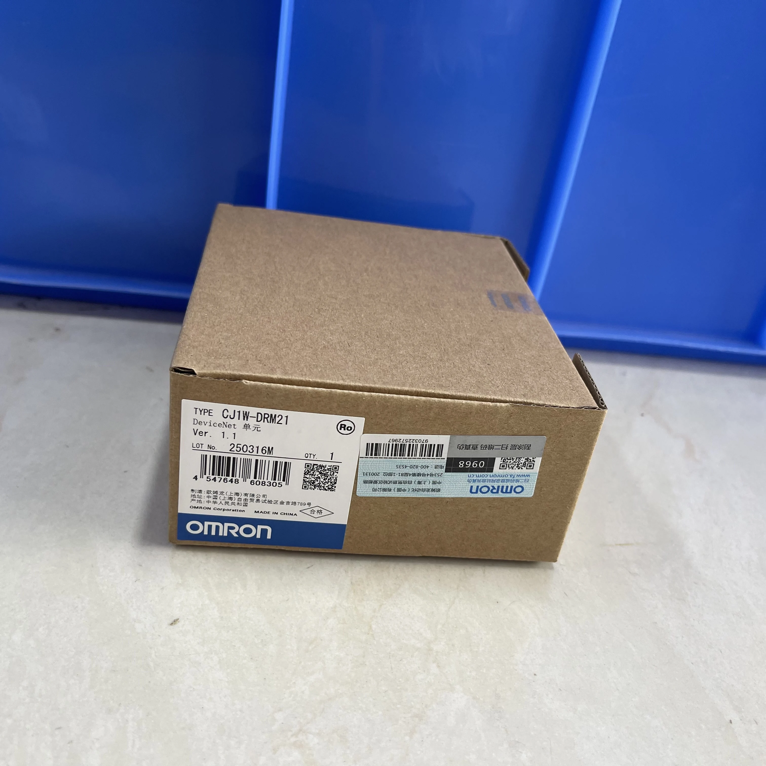 OMRON DeviceNet Unit CJ1W-DRM21 OMRON DeviceNet Unit CJ1W-DRM21