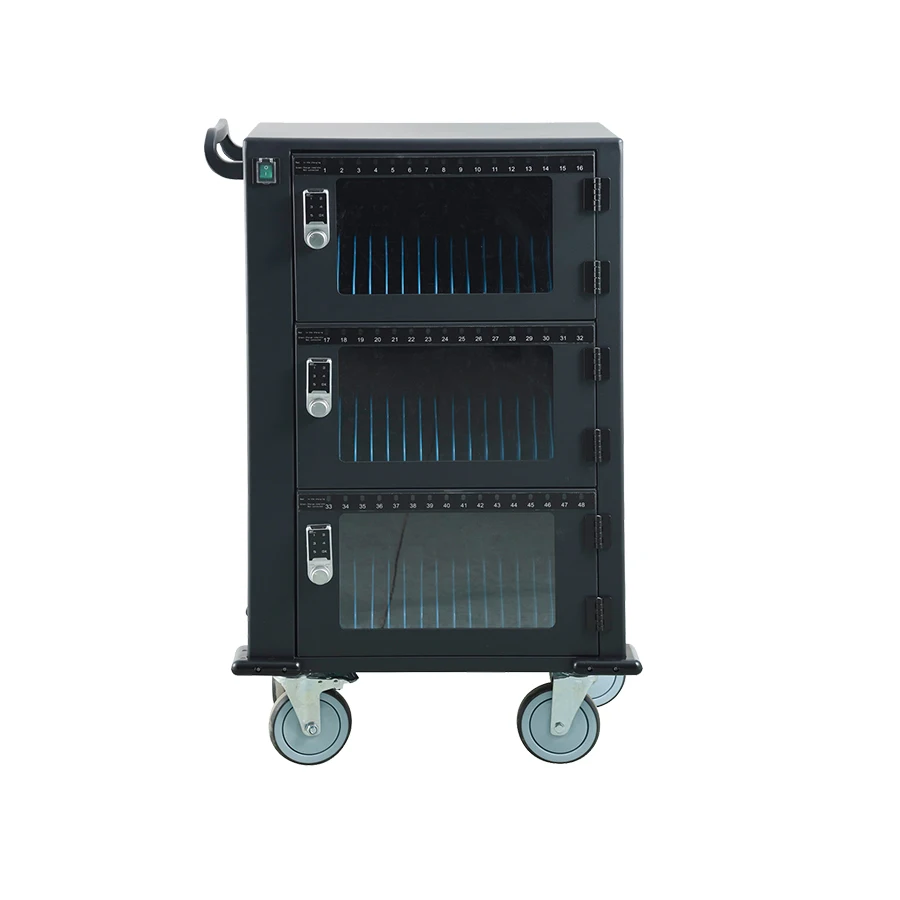 48 way несколько стеклянных дверей DC зарядки корзину с кодовым