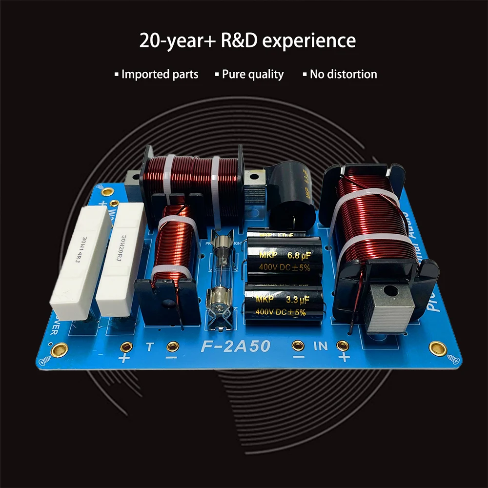 F2a50 Subwoofer Crossover 1218 Inch Passive Speaker Crossover 2500hz