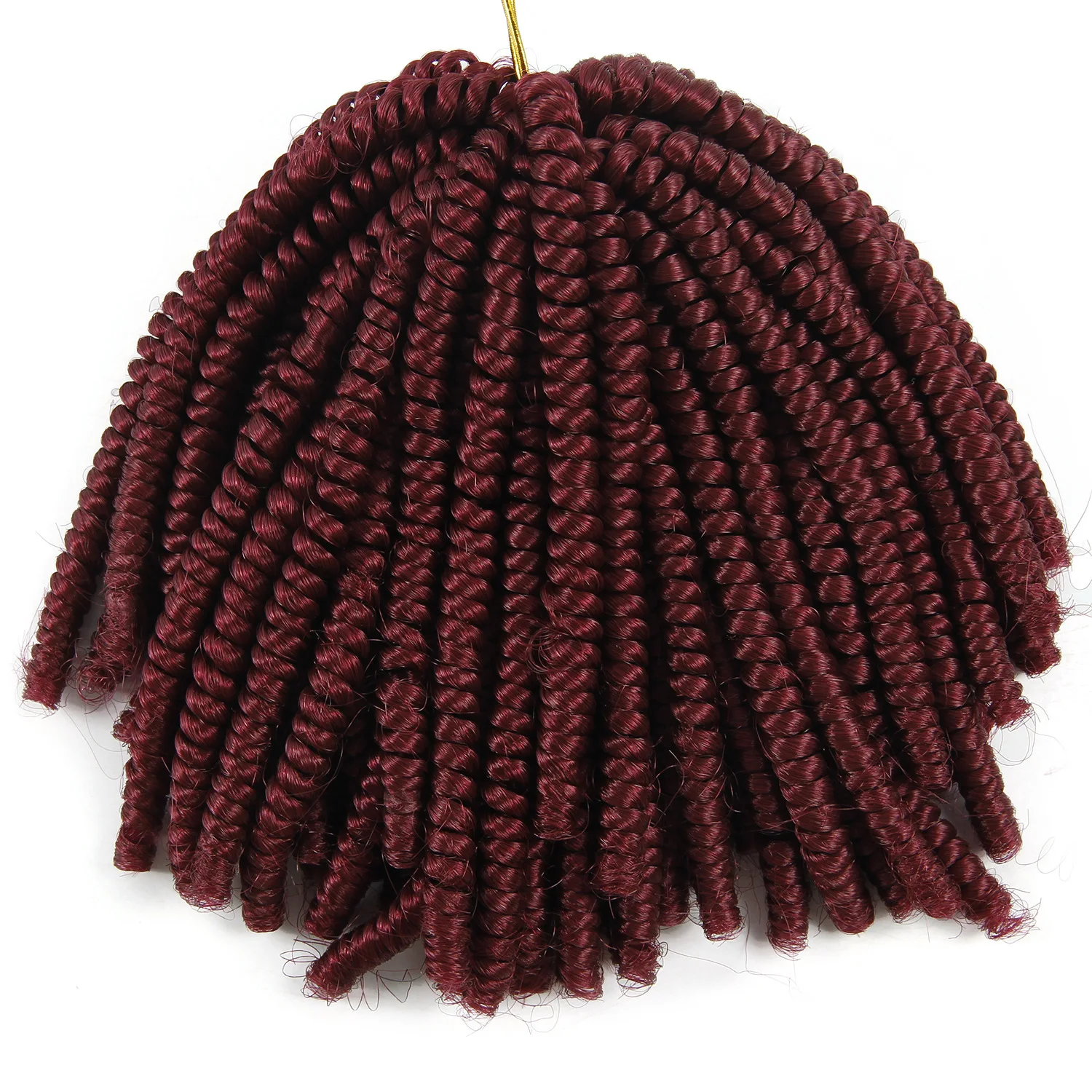 10"-22" Colorful Kinki Spring Twist, Ombre Kinky Nubian Twist Crochet Braids, Soft and Silky Darling Afro Kinky Twist Hair Braid
