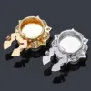 silver base pearl