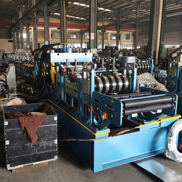 Full Automatic Interchangeable CZ Purlin Roll Forming Machine Construction Building China
