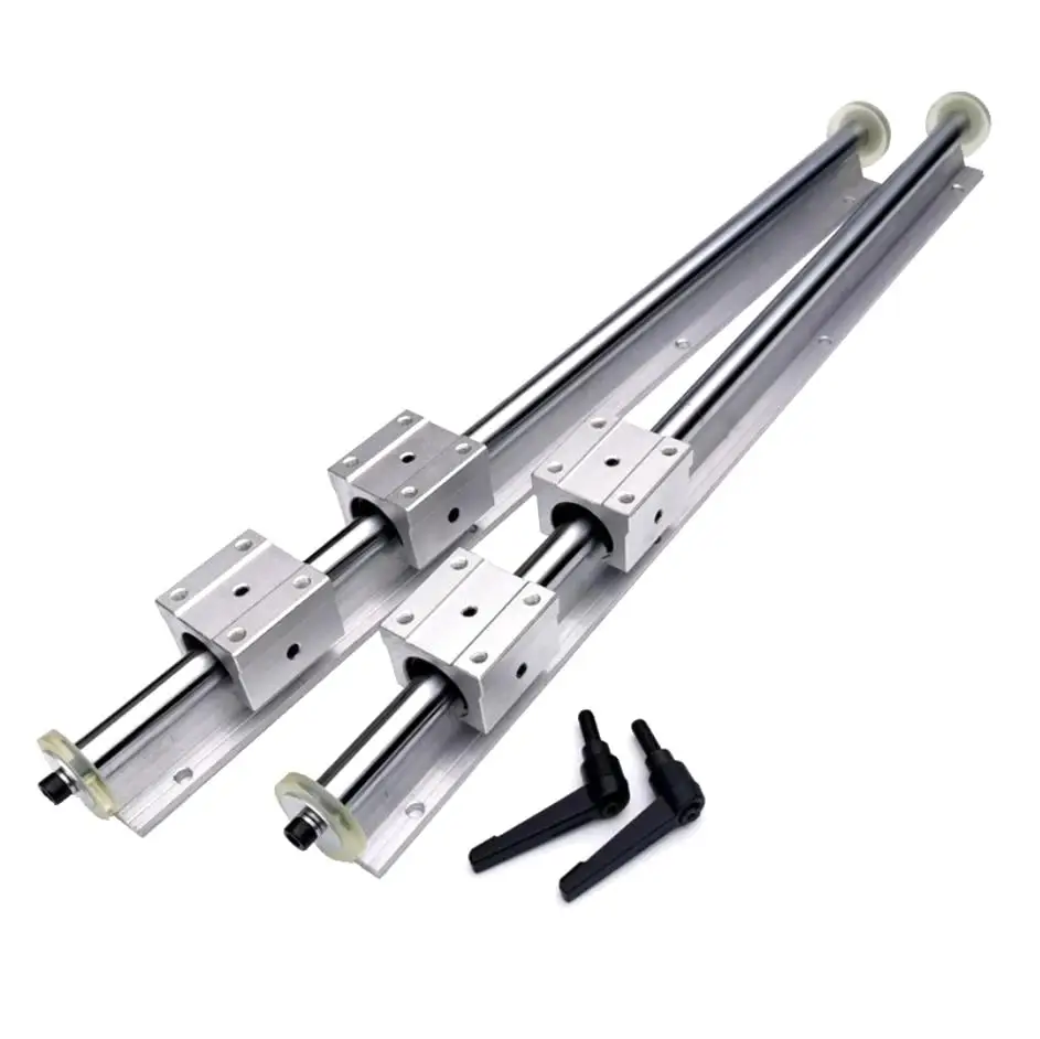 Linear Optical Axis Block Shaft Rail SBR16-1000mm 1500mm 2000mm 3000mm 4000mm 5000mm 6000mm Guideway Guide Rail Sbr16uu Sbr16luu
