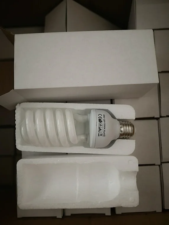 5500K Photographic Light Spiral Bulbs High Power Efficiency