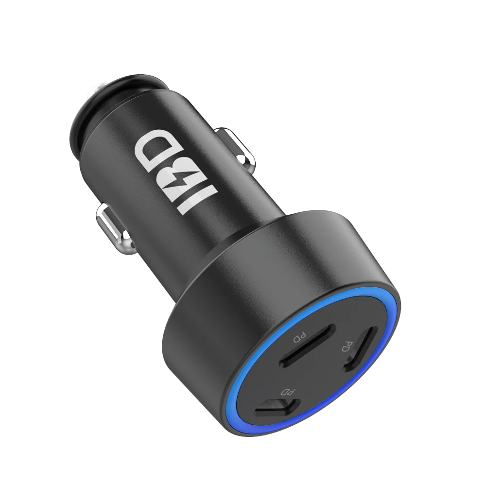 
 IBD Best Selling Products Car Charger USB-C PD20W For 3 Ports Total 60W PD CHarger  