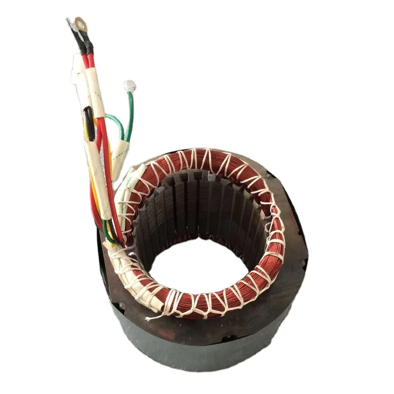 Gasoline Generator Alternator 380V 50Hz Three Phase 100% Copper Wire Petrol 5kw Generator Rotor and Stator