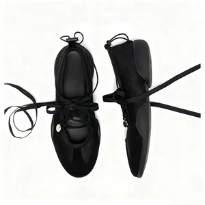 Minimalist Urban Barefoot Squa Toe for All-Day Comfort  Flexible Thin Sole City Walking Office Fashion Ballet Shoe