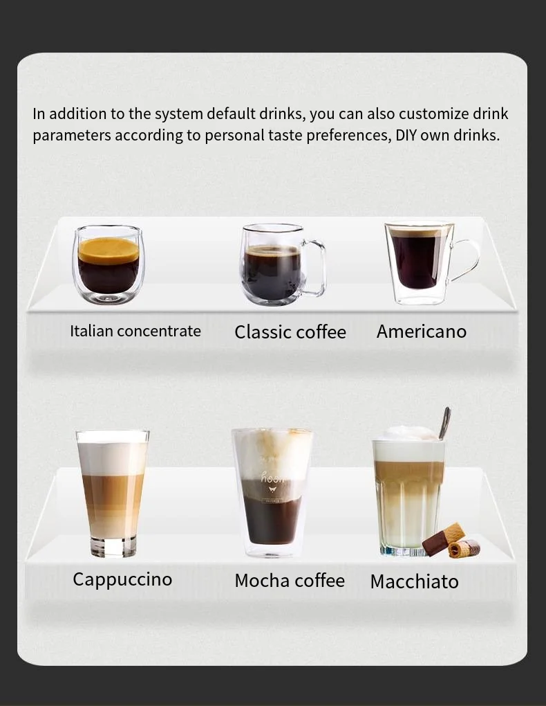 F11 Big Espresso Coffee Machine Bean To Cup Automatic Commercial Coffee