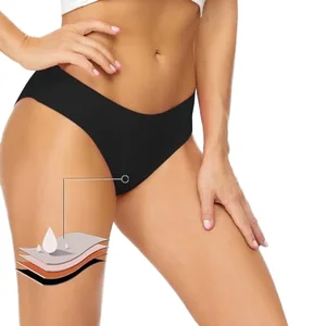 JENGS 2025 High Quality Ice Silk Seamless Lingerie Custom Logo Ladies' Comfortable Panties Sexy Thongs for Women