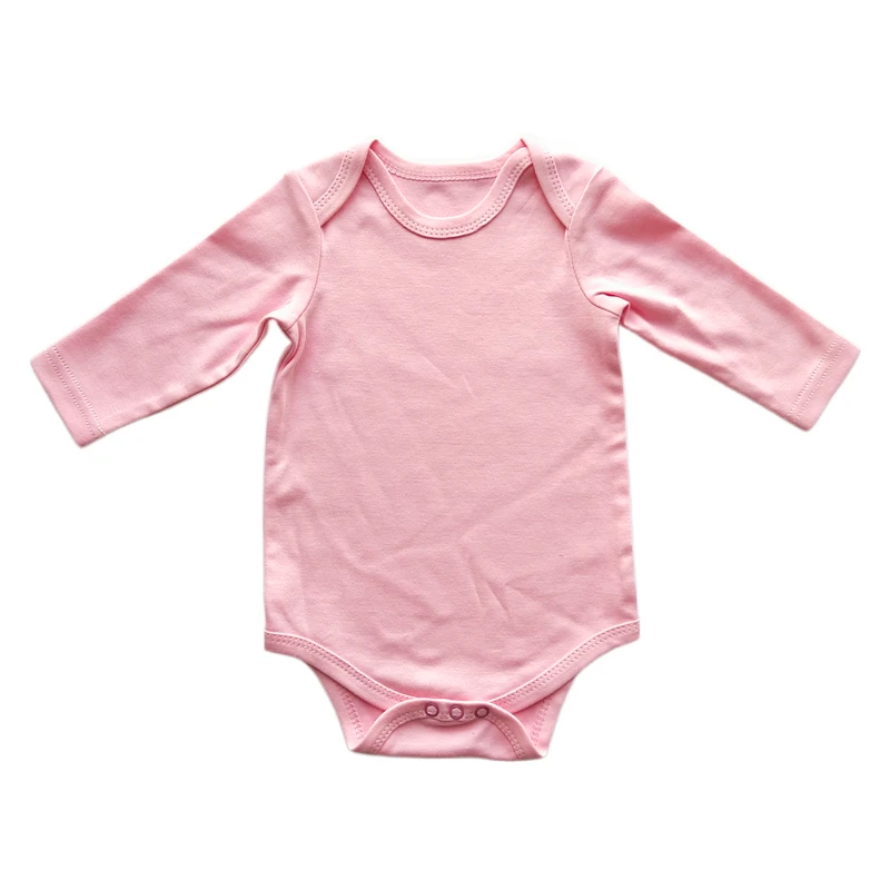 Newborn Baby Onesie 100 Combed Cotton Blank Baby Clothes Support